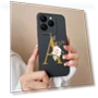 Luxury Letters Liquid Silicone Phone Case — Basic Cases, New Style Case