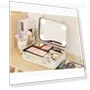 Smart LED Cosmetic Case with Mirror — Cosmetic Cases, Makeup Kits
