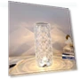 LED Crystal Rose Table Lamp Projector — Overhead Lighting, Factory Discount Outlet