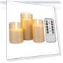 Flicker Flameless Candles Set with Controller — Flameless, TOMTOP JMS