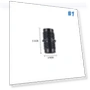 Double Quick-Release Connector for Aquarium Water Control Valve Hose — , BigBee