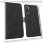 PU Leather Folio Stand View RFID Blocking Phone Cover — Phone Accessories, ABEEL