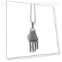 Mechanical Bionic Hand Pendant with Movable Finger Joints Chain — Chain, Worldly Boutique