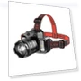 Powerful Touch LED Headlamp with Built-in Battery — Flashlights, Lanzhong Outdoor LED