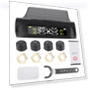 Tyre Pressure Monitoring System with 4 External Sensors — TPMS Sensor Replacements, Home Furnishing Department Mall