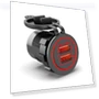Dual USB Car Charger — Vehicle Power Solutions, Lntelligent Living Hall