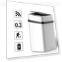 Smart Trash Bin — Kitchen Cans, Luminaire Lighting Mall