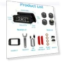 Wireless Tire Pressure Monitoring System with Solar Bracket — TPMS Sensor Replacements, LIAESMART