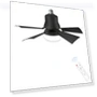 LED Ceiling Fan with Remote Dimming Function — Ceiling Fan Lighting Solutions, Drive Home Supplies