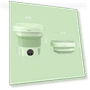 Portable Foldable Washing Machine with Centrifuge — Compact Washing Solutions, GYROBALL