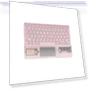 Transparent Wireless Bluetooth Keyboard with Touchpad — Keyboard Cases, Bellatrix