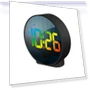 Colorful Mini Digital Alarm Clock with Weekday Display — Alarms & Clocks, Stone Home