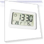 Digital LCD Display Silent Desk Clock with Temperature Sensor — Clocks, Rainbow Rain