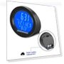 Solar Power Car Clock Thermometer with Backlight — Clock, RuJia Home Decor