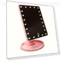 Adjustable Cosmetic Mirror with LED Lighting — Handheld, Build My Home