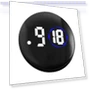 Digital Car Dashboard Clock with Touch Screen — Clock, JOHO - CarGear