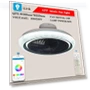 Smart Ceiling Fan with LED Lighting — Ceiling Fans, Rainbow Rain