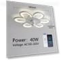 Smart Remote Control Ceiling Fan with LED Lighting — Ceiling Fans, Rainbow Rain