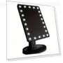 Square Cosmetic Mirror with Light — Compact & Travel, Build My Home