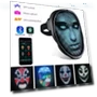 Bluetooth LED Halloween Mask — Masks, Stone Home