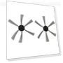 Round Floor Brush — Smart Cleaning Robots, Robot Sweeping Accessories