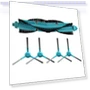 High-performance central brush and side brushes — Accessories, Robot Sweeping Accessories