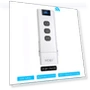 Smart WiFi RF433 Curtain Switch with Remote Control — Smart Home Hubs & Controllers, MOES