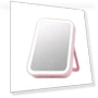 Touchscreen Makeup Mirror — Compact & Travel, Light makeup
