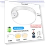LED Touch Ceiling Light with Motion Sensor — Overhead Lighting, Intelligent Living Hall