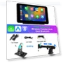 7-inch CarPlay Android Auto Car Radio Multimedia Video Player — Stereo Receivers, Auto Accessories Home
