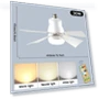 Ceiling Fan with Remote Control and LED Light — Ceiling Fans, Comfort Homeware