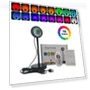 Smart Bluetooth Night Light Rainbow Sunset Projector Lamp — Night Lights, Supermarket GO