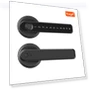 Smart Fingerprint Door Handle Lock — Smart Home Security, Photography