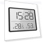 Digital Wall Clock with Temperature Display and Alarm — Clocks, Smarter than future