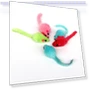 Interactive Squeaky Plush Cat Toy Mouse — Mice & Animals, AI Supermarket