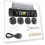 Universal Digital LCD Display Solar Power Tire Pressure Monitoring System — TPMS Sensor Replacements, LEEPEE Automotive Parts
