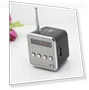 Mini Bluetooth Speaker with Display — Portable Audio, AI Supermarket