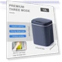 Smart Trash Can for Bathroom — Kitchen Cans, WTEMPO