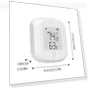 Smart WiFi/ZigBee Temperature and Humidity Sensor — Home Climate Control, X-REAKO Global Car Radio