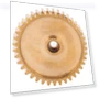 Straight-tooth brass gear for servo drive — , TOMTOP JMS