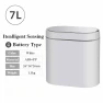 Touch Trash Bins for Home — Waste Baskets, DC-HOME Textile