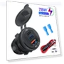 Waterproof Car Charger with PD3.0 and QC3.0 Ports — Chargers, Timeless Home