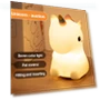 Cute Silicone LED Unicorn Night Light for Kids — Kids' Lamps, Modern Home Furnishing