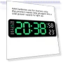 Digital Electronic Wall Clock — Clocks, DC-HOME Textile