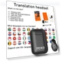 Instant Translation Headphones — Language Translators, Qichuanxin
