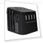 Travel Smart Adapter International Plug Adapter Wall USB Type C Charger AC Power — Chargers & Adapters, Melery
