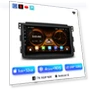 Car Radio with GPS, CarPlay, Android Auto — Stereo Receivers, JIUYIN