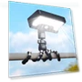 Solar Outdoor Light with Motion Sensor and Flexible Tripod — Outdoor Security & Flood Lighting, YC Direct