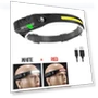 USB Rechargeable LED Sensor Headlamp — Flashlights, Dream Garage