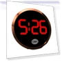 Mini Fluorescent Dashboard Clock with Touch Control — Clock, rocajijian